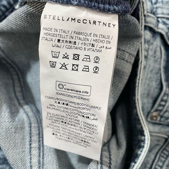 Stella McCartney high-waisted jeans 26 - Picture 11 of 11